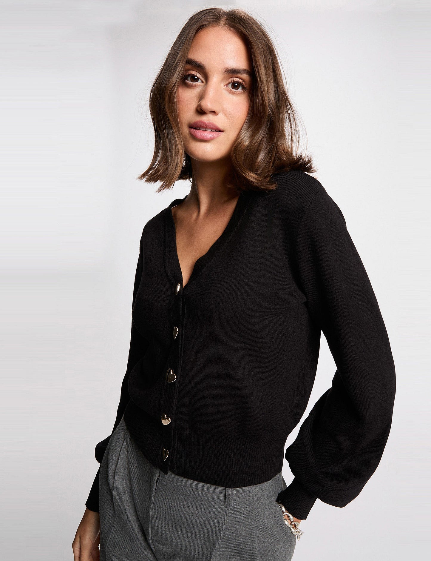 Getailleerd Vest met V-hals