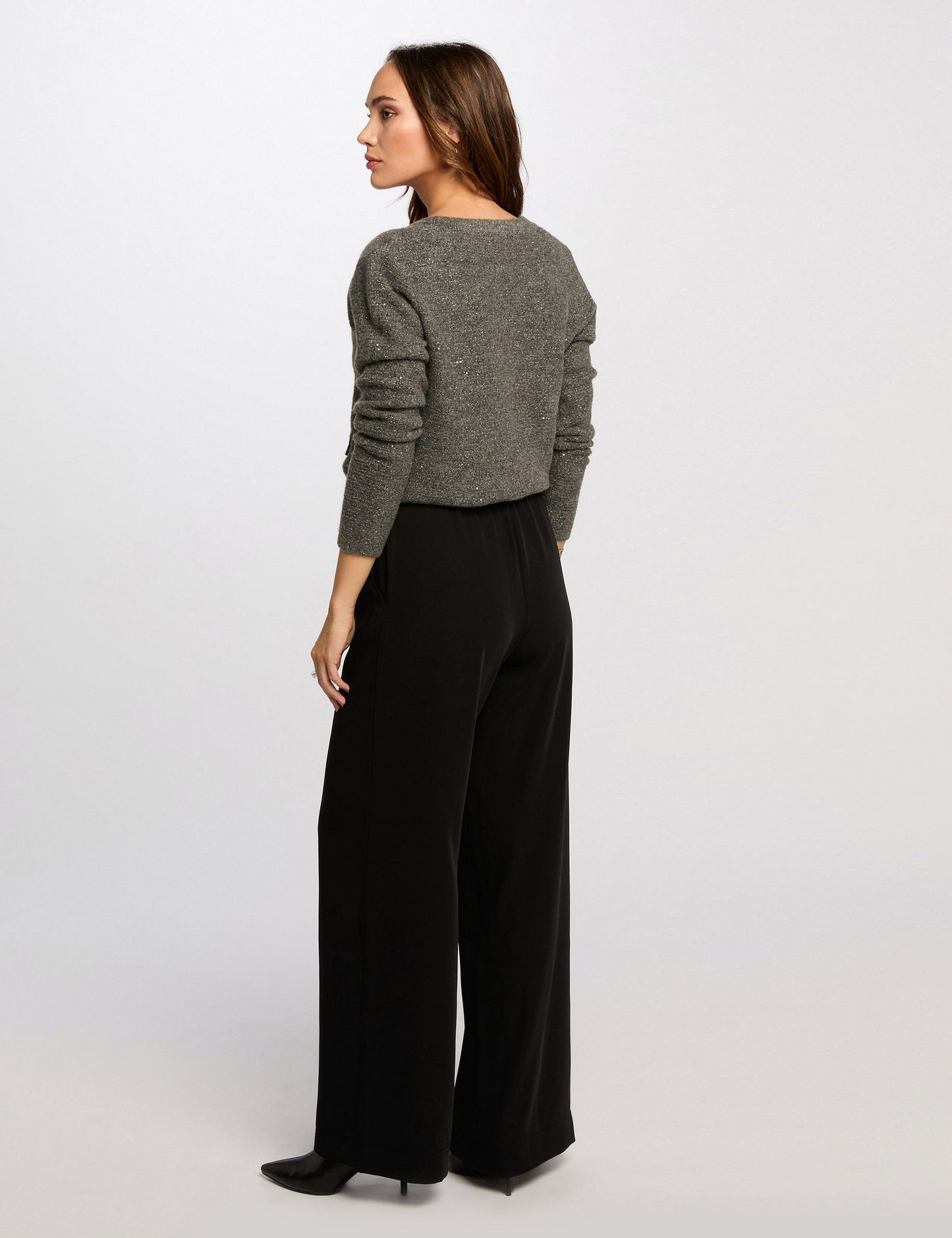 Wide Leg Broek met Hoge Taille