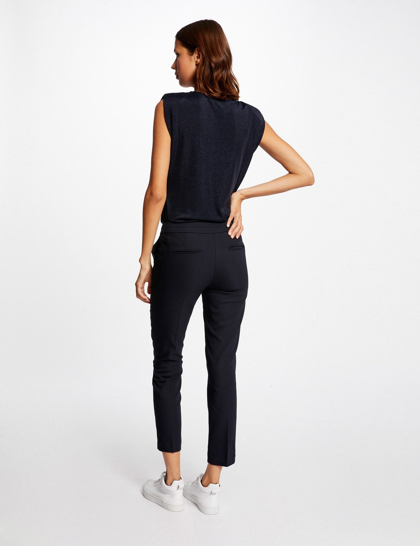 Korte Rechte City Pantalon