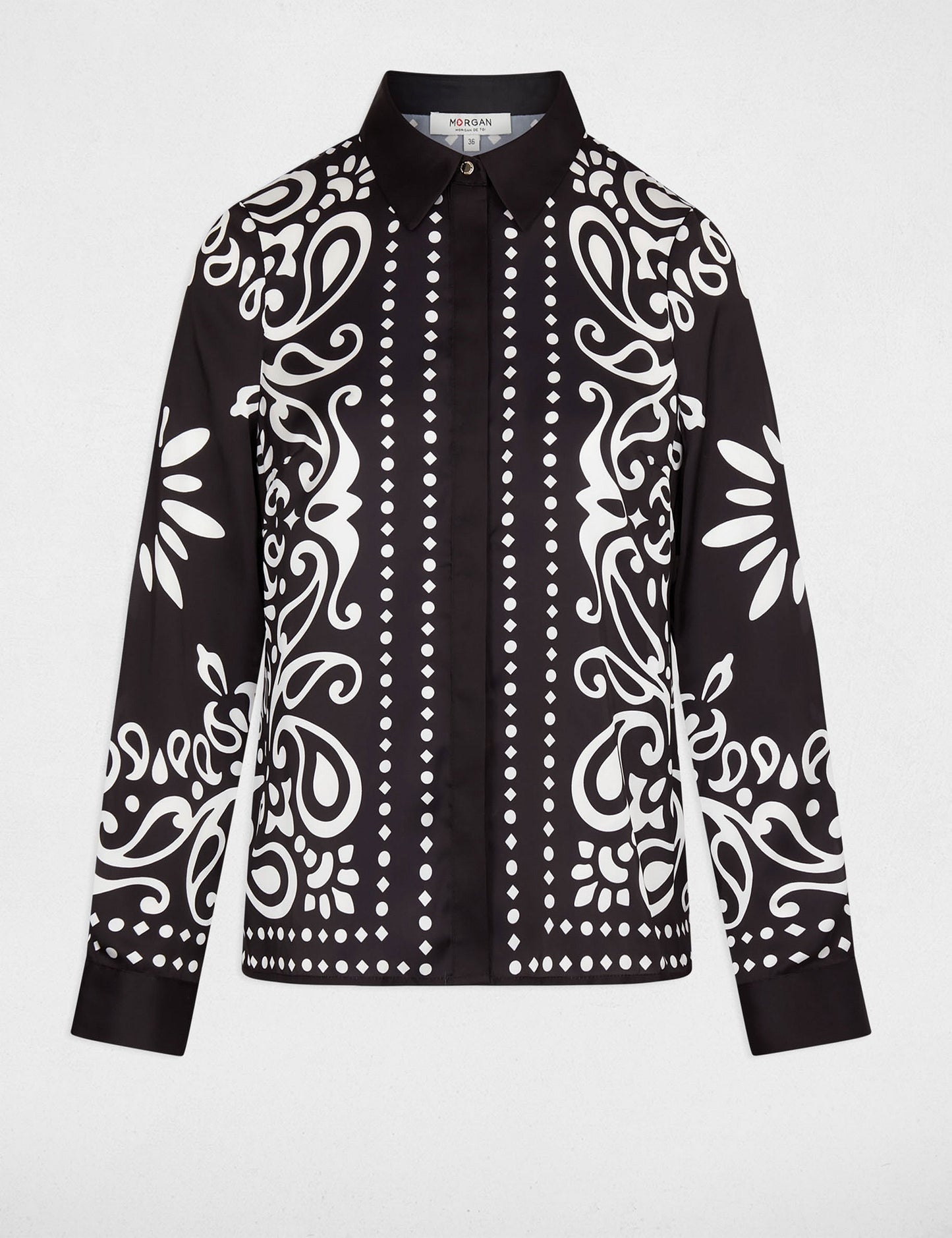 Soepelvallend Shirt met Print