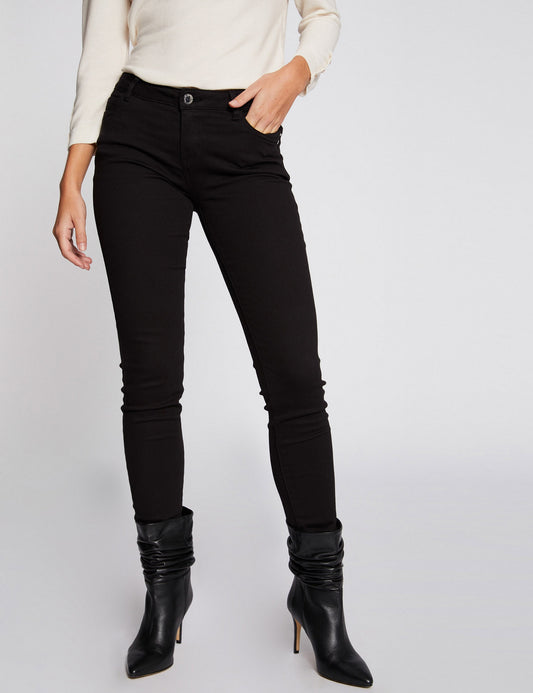 Skinny Broek met Lage Taille