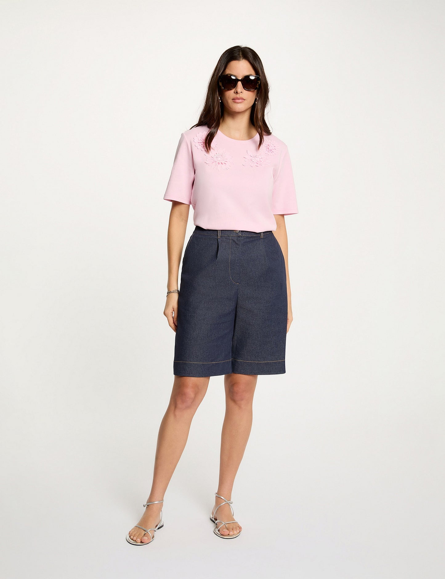 Wijde Denim Shorts