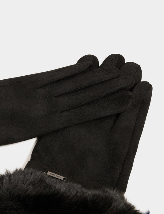 Handschoenen met Imitatiebont Details