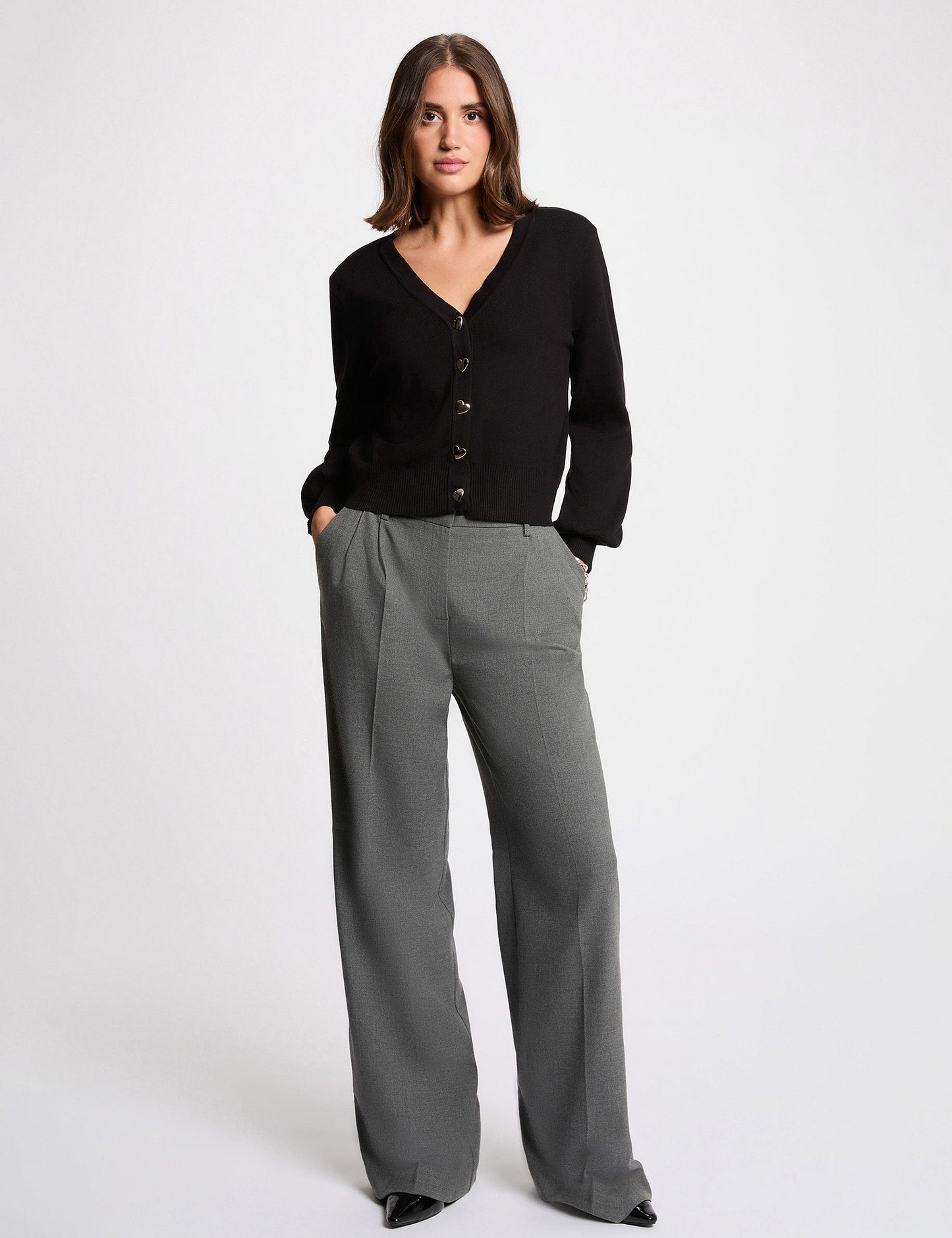Getailleerd Vest met V-hals