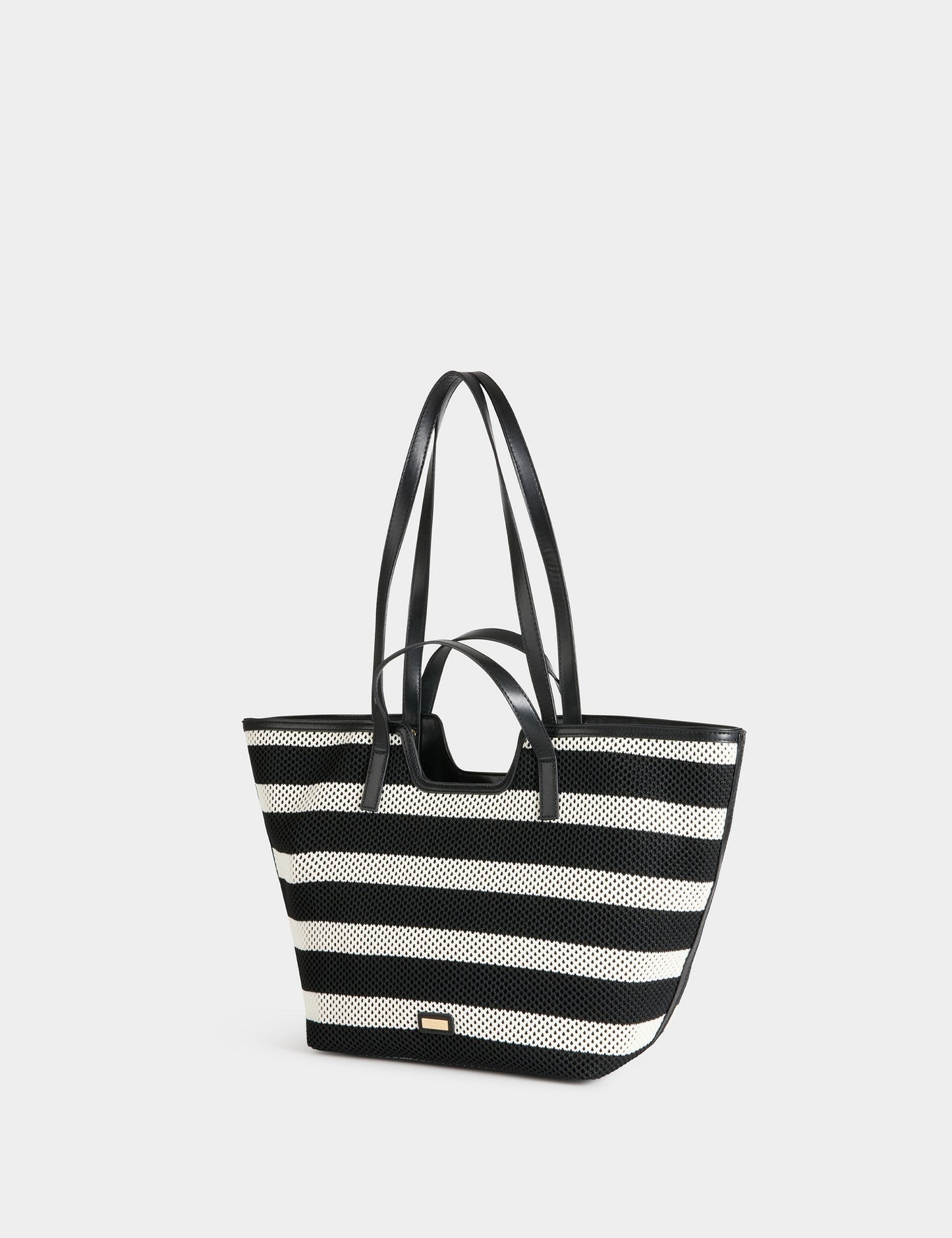 Geweven Tote Bag met Strepen