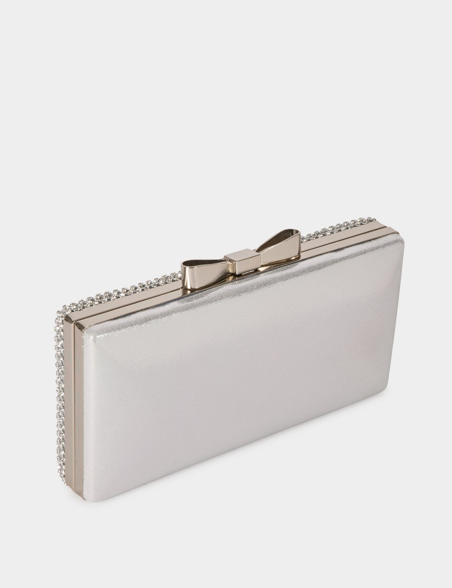 Satijnen Clutch met Strass