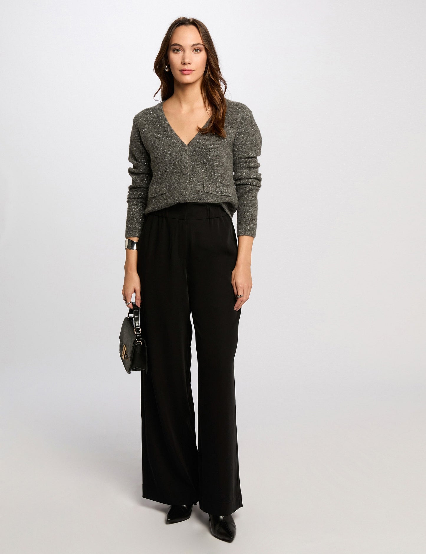 Wide Leg Broek met Hoge Taille