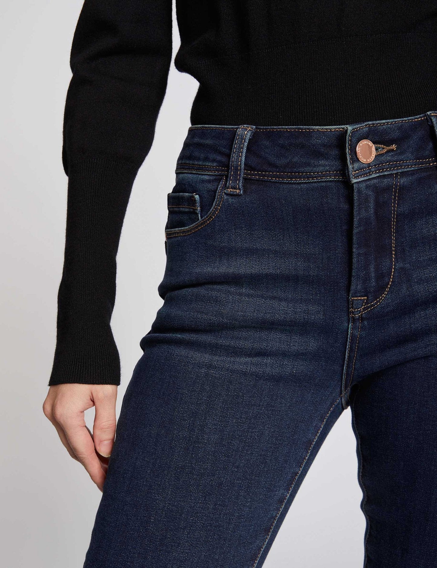 Slim Fit Jeans met Standaard Taille