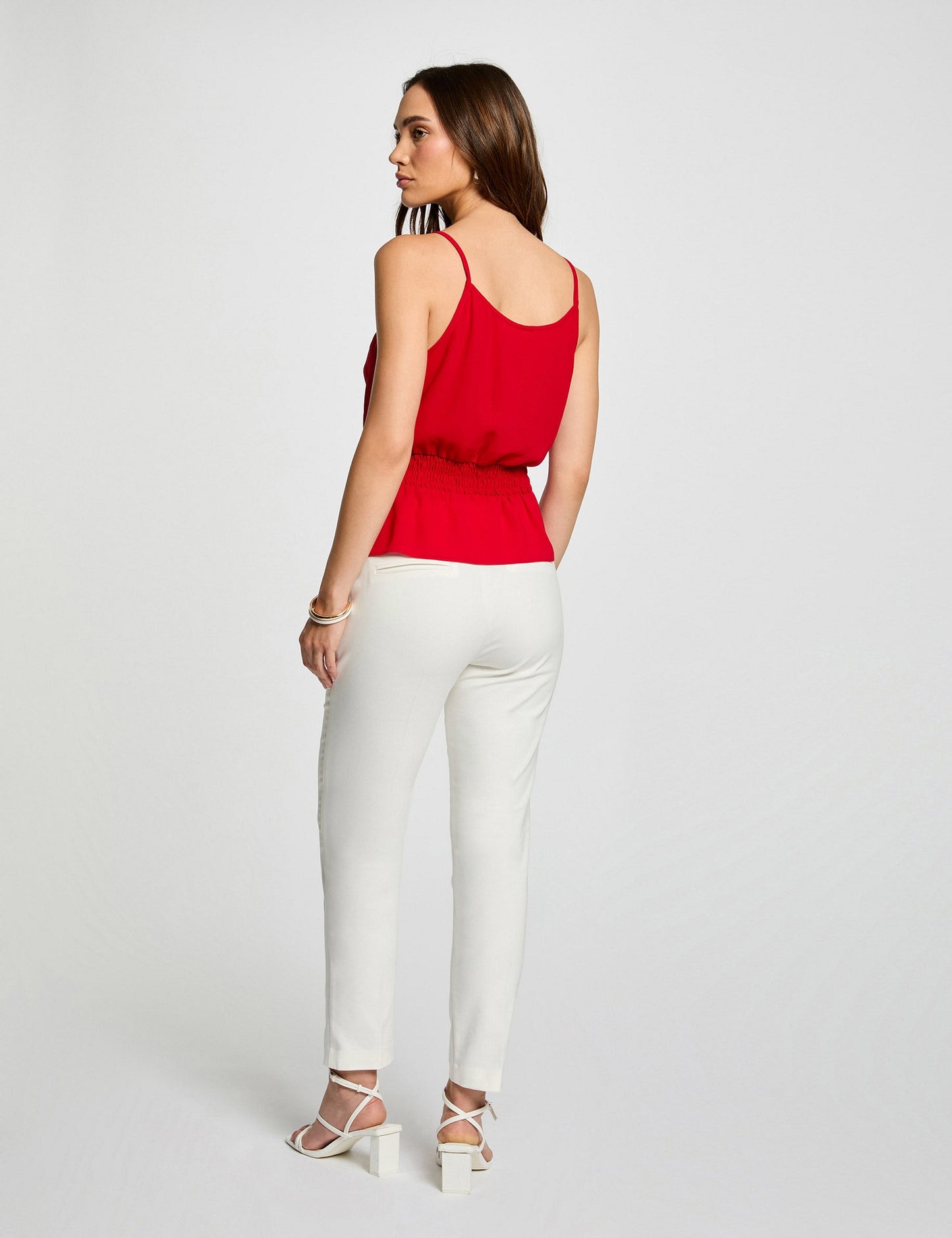 Rechte Cropped City Broek