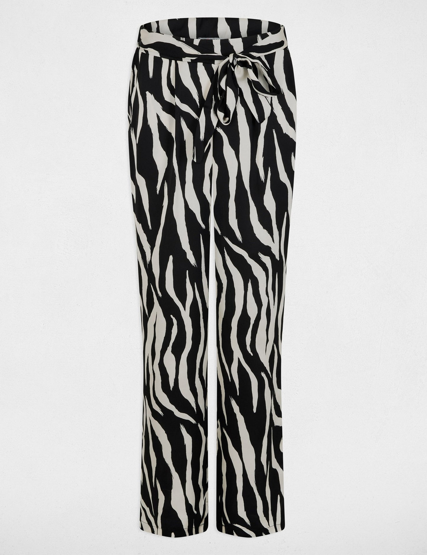 Rechte Flowy Broek met Print