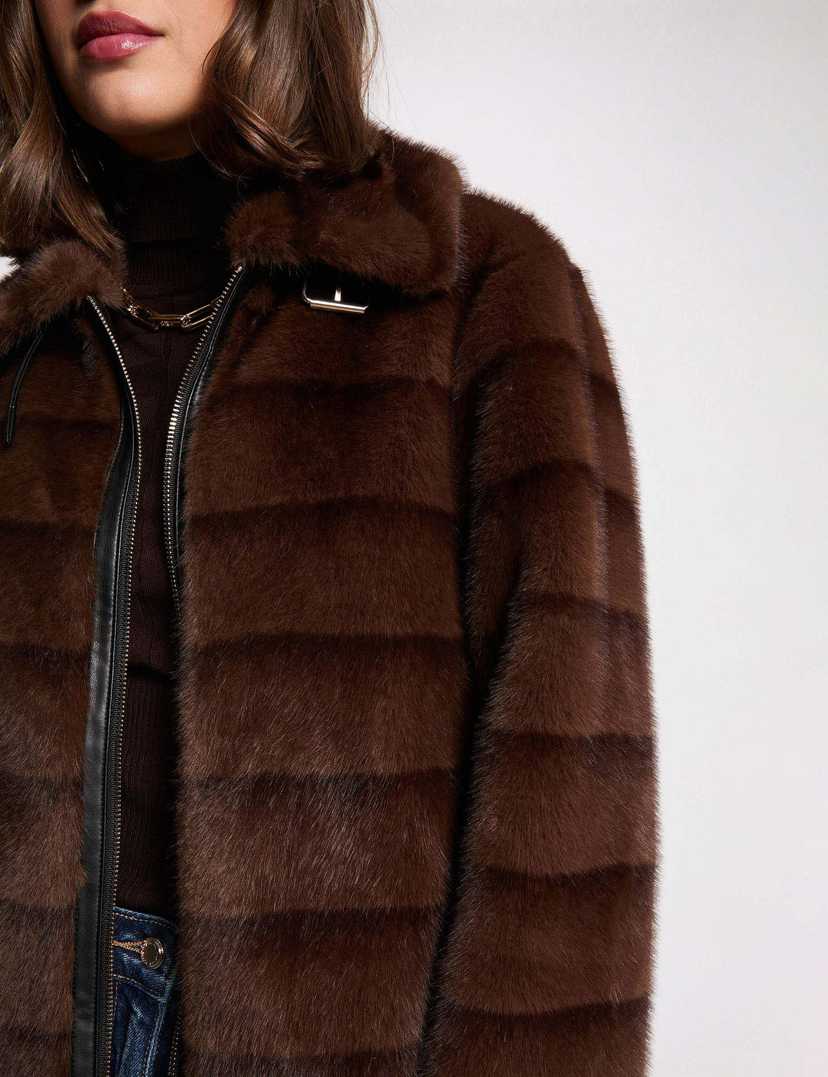 Korte Faux Fur Jas