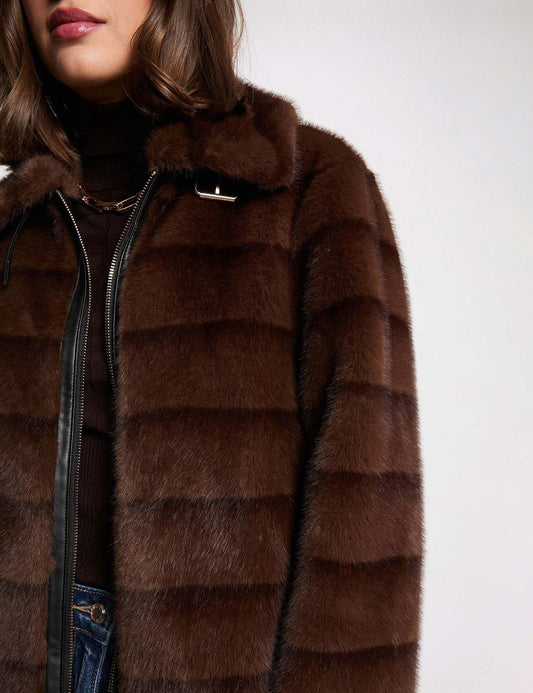 Korte Faux Fur Jas