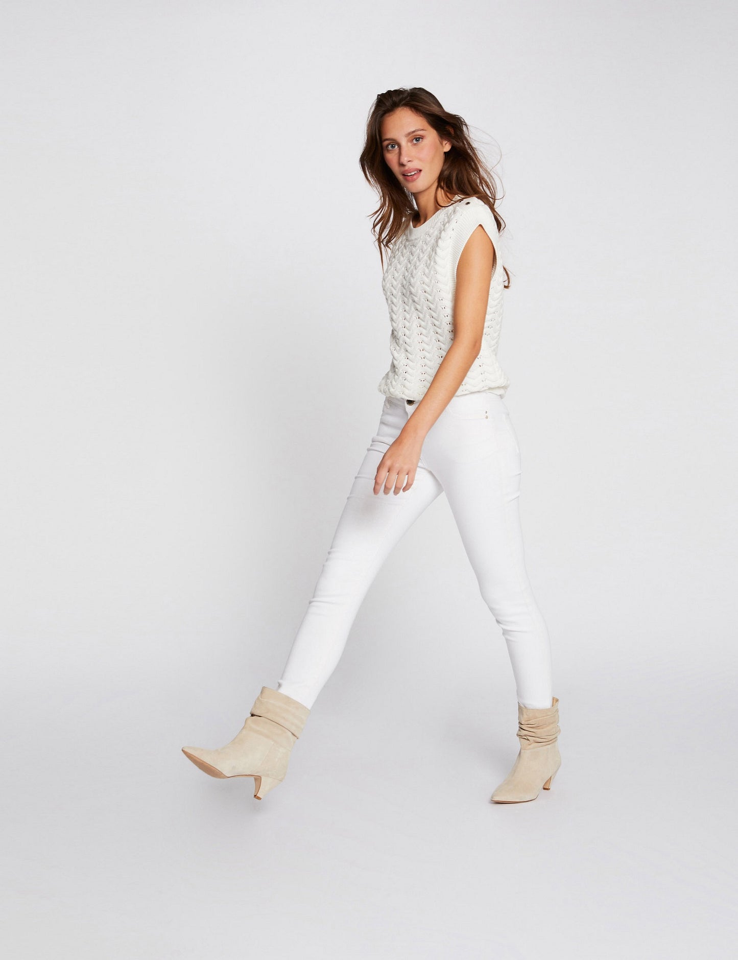 Skinny Jeans met Lage Taille